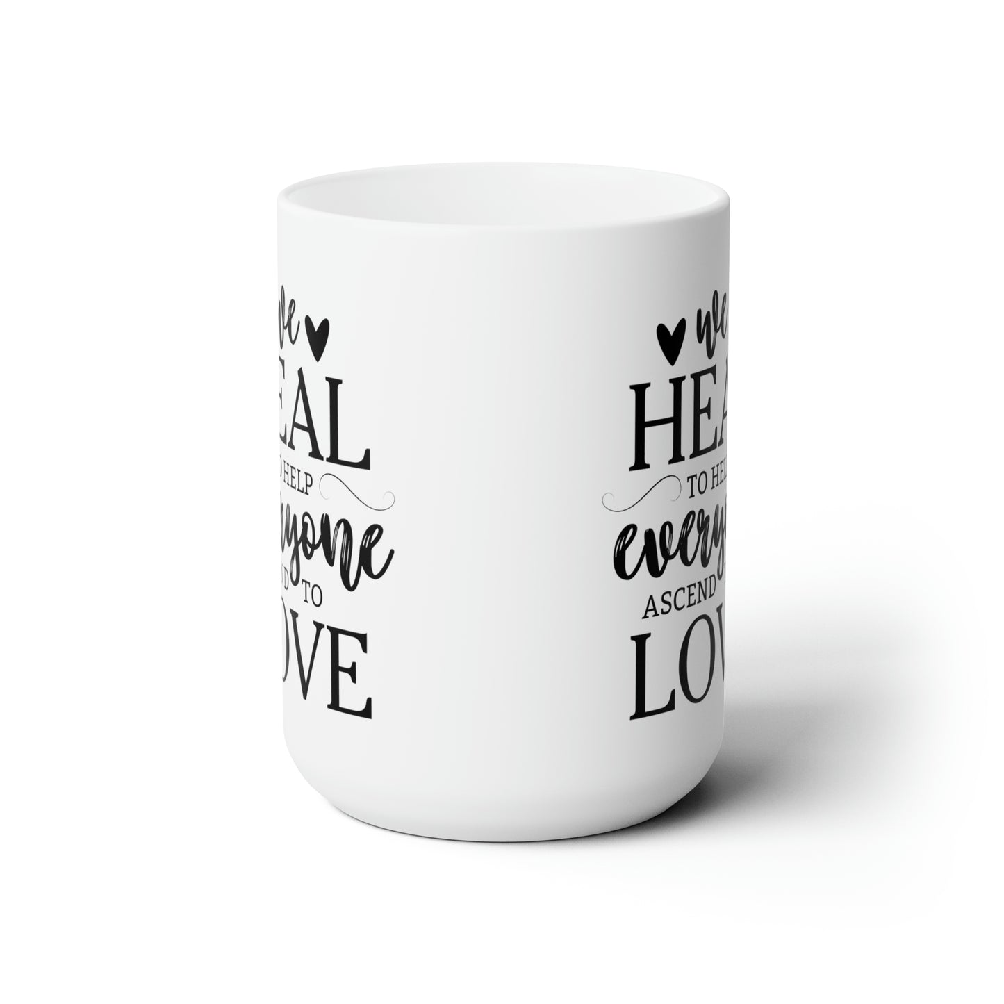 HEAL Helping Everyone Ascend to Love Mug